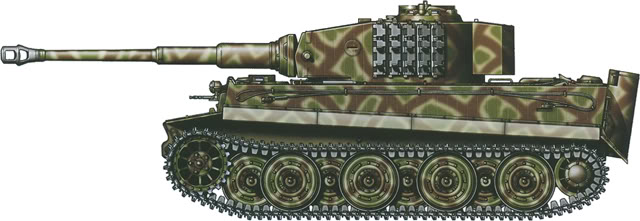 Schwere SS Panzer Abteilung 103 – Holland, June 1944